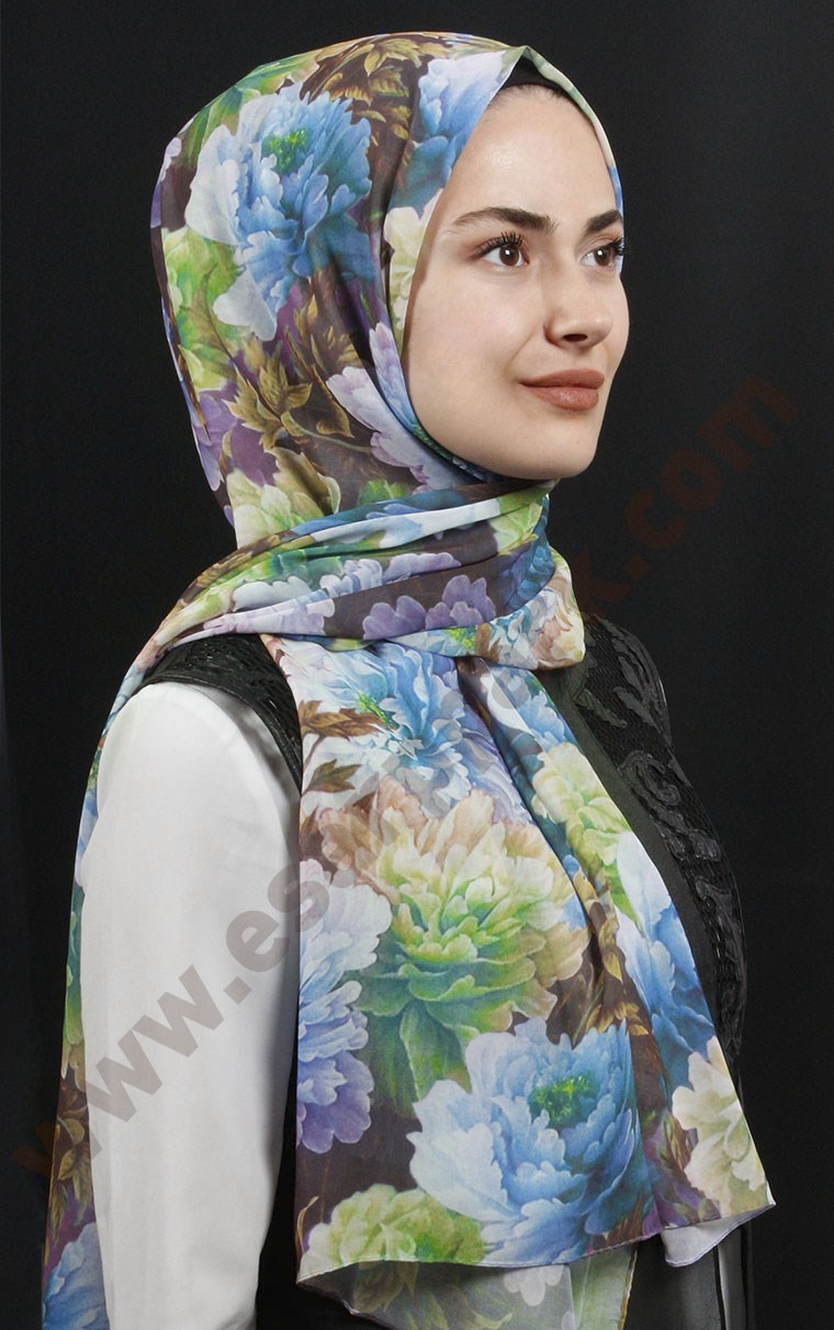 Fiesta Krep Şal 525-0001-38 