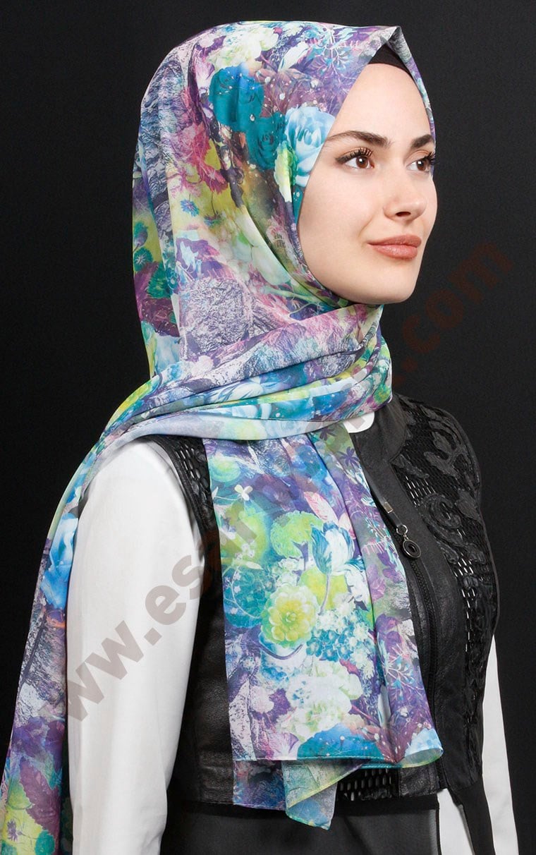 Fiesta Krep Şal 525-0001-43 