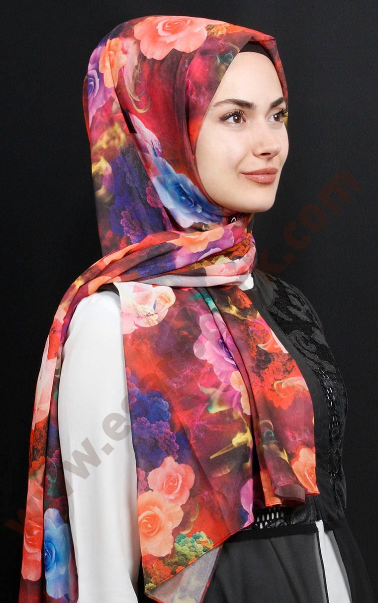 Fiesta Krep Şal 525-0001-79 