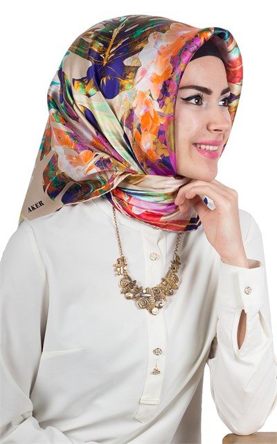 Aker Eşarp 2016 Yaz 6832701-361 
