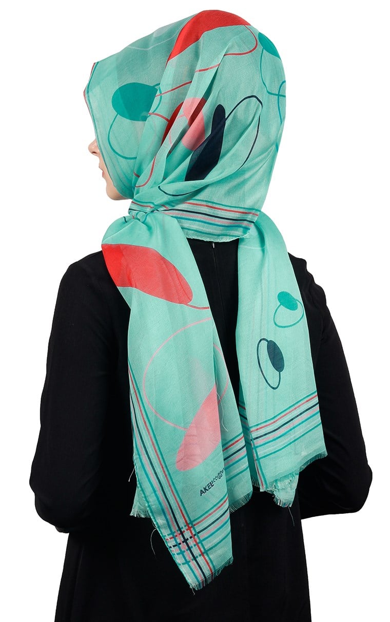 Pamuklu Desenli Şal 5771-2