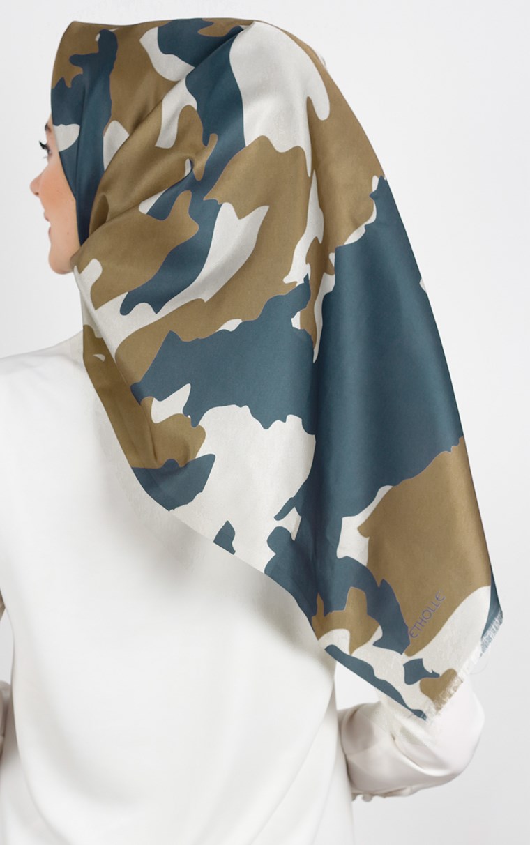 Tafta Dijital Eşarp 1339-4