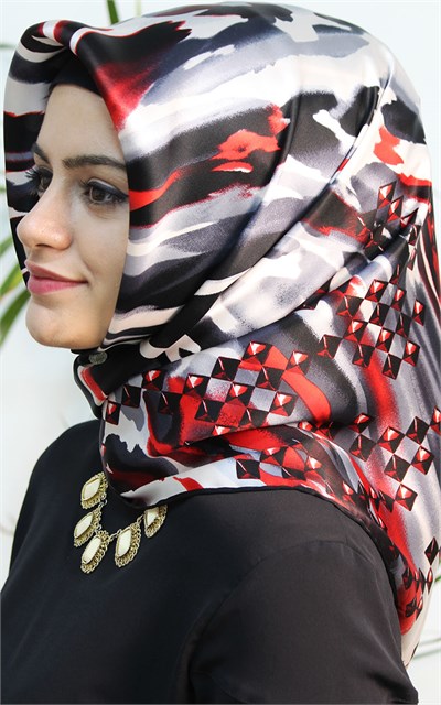 6297230-341 PIERRE CARDIN SİYAH KIRMIZI
