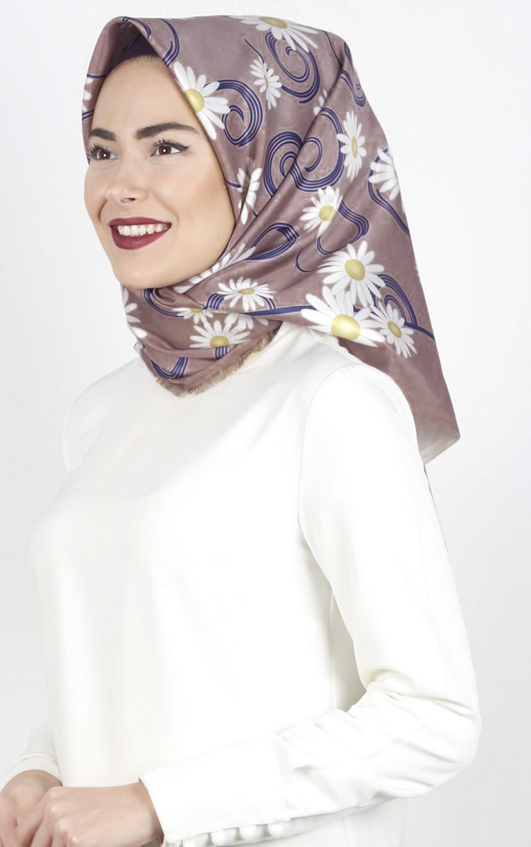 Tafta Dijital Eşarp 1337-12