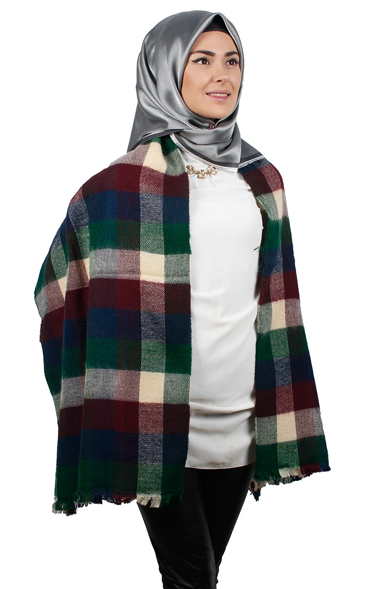 Yün Omuz Şalı 9001-35