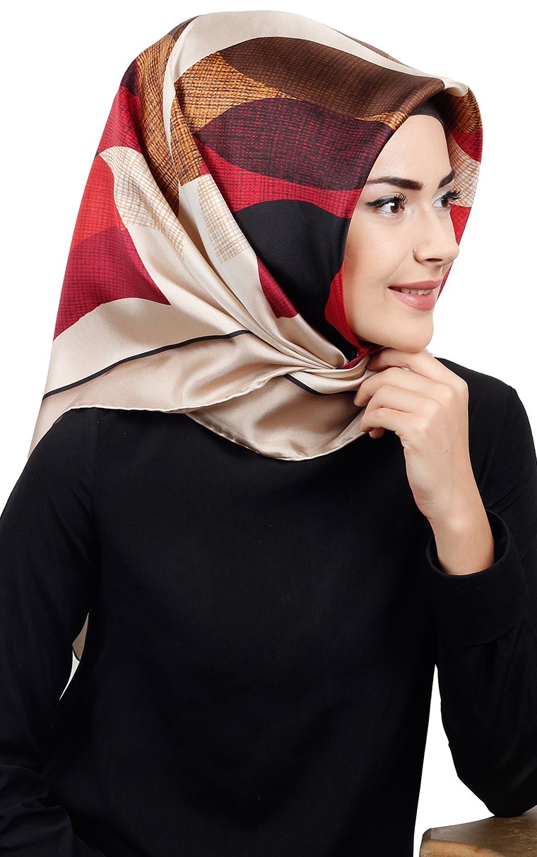 İthal İpek Eşarp 1580-4