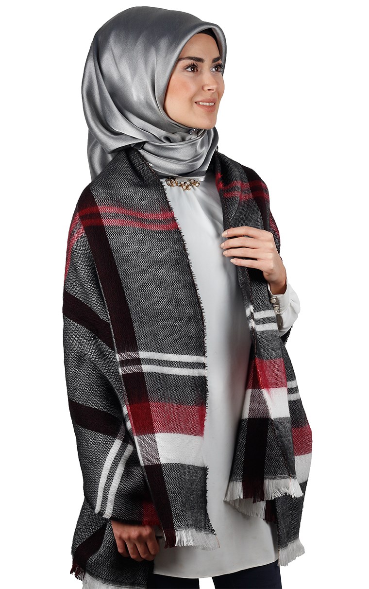 Yün Omuz Şalı 9010-7