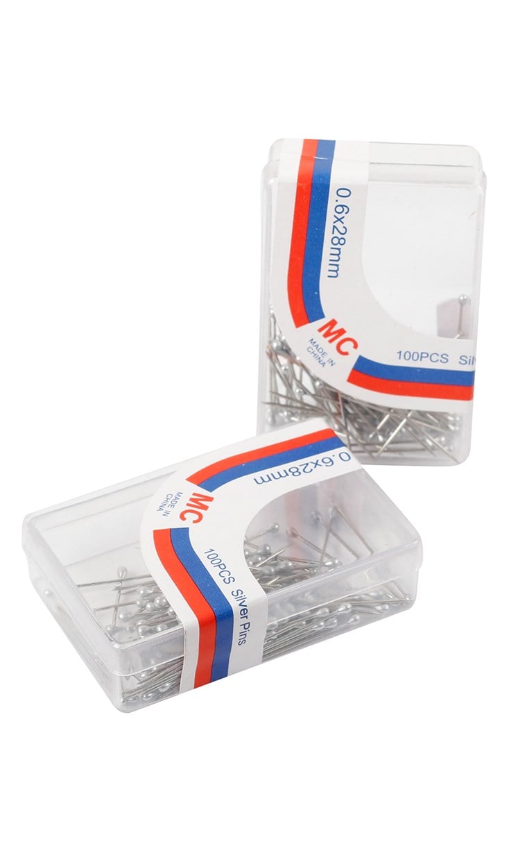 301-0001-03 100LÜ EŞARP İĞNESİ GRİ