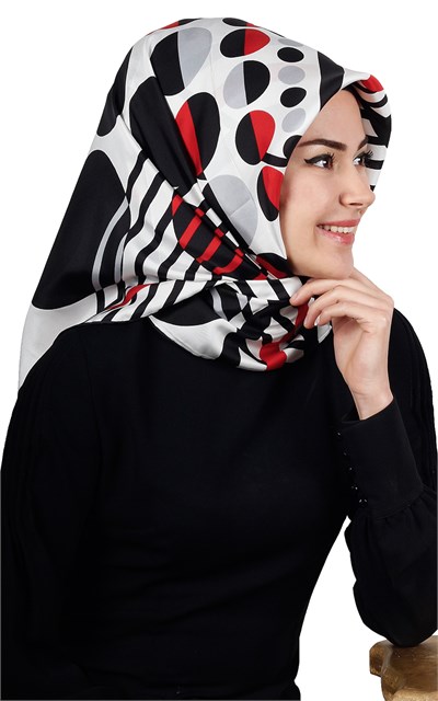 İndirimli İthal İpek Eşarp 1304-2