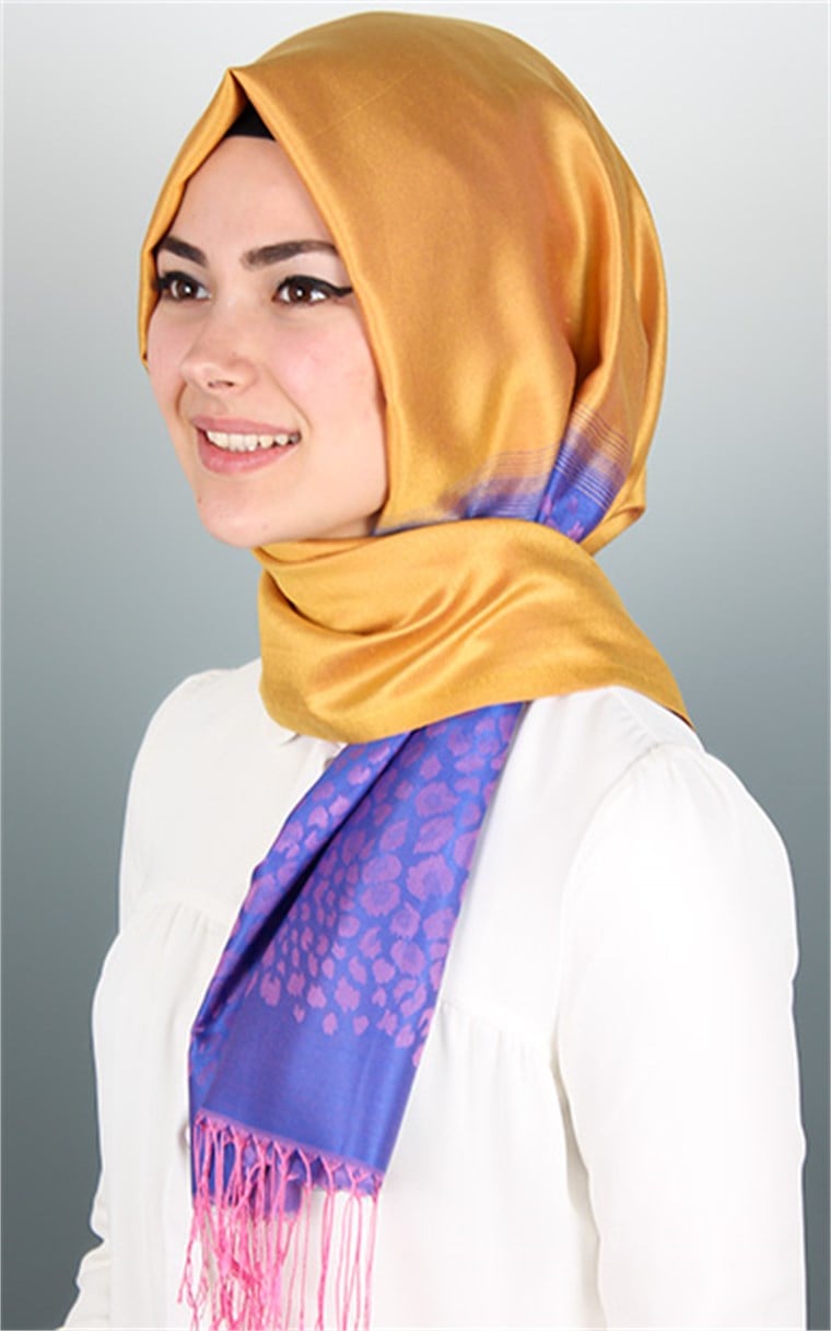 500-0013-96 ÇİFT YÖNLÜ İPEKSİ ŞAL
