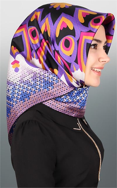 İthal İpek Eşarp 1545-3