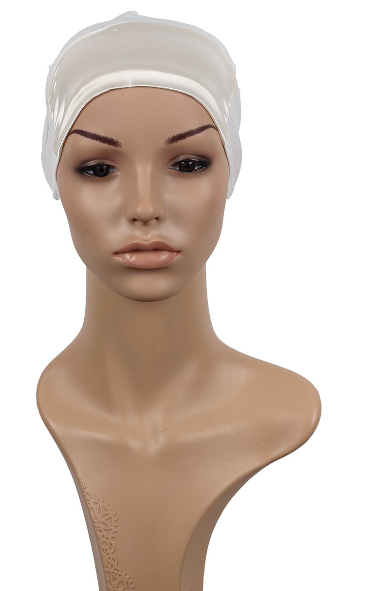 Aker Likralı Saten Bone 2502-16 Ekru