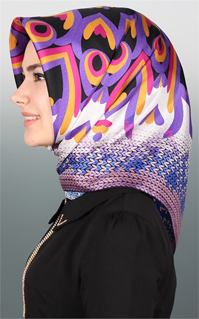 İthal İpek Eşarp 1545-3