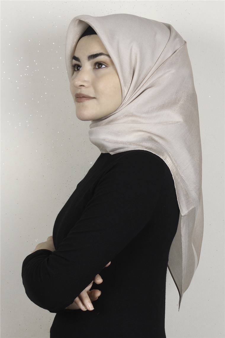 Abiye Bordürlü Eşarp 6002-26 Taş