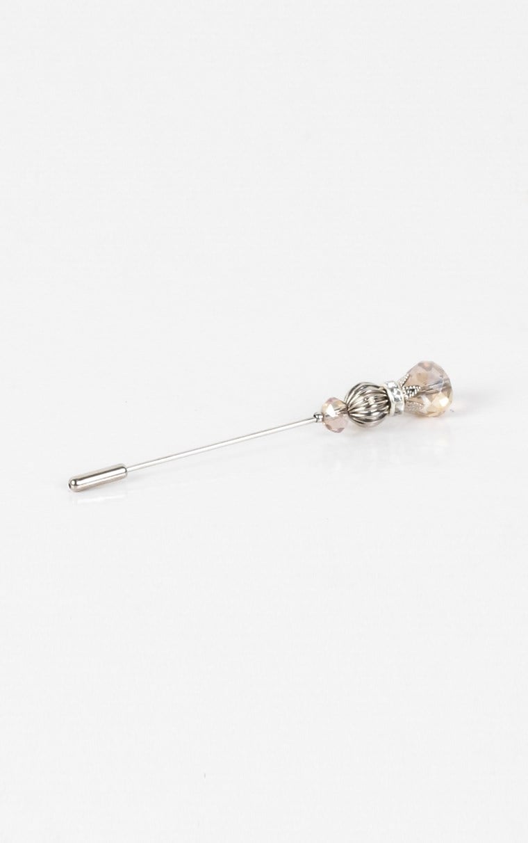 Abiye Taşlı Eşarp Klipsi 420-2