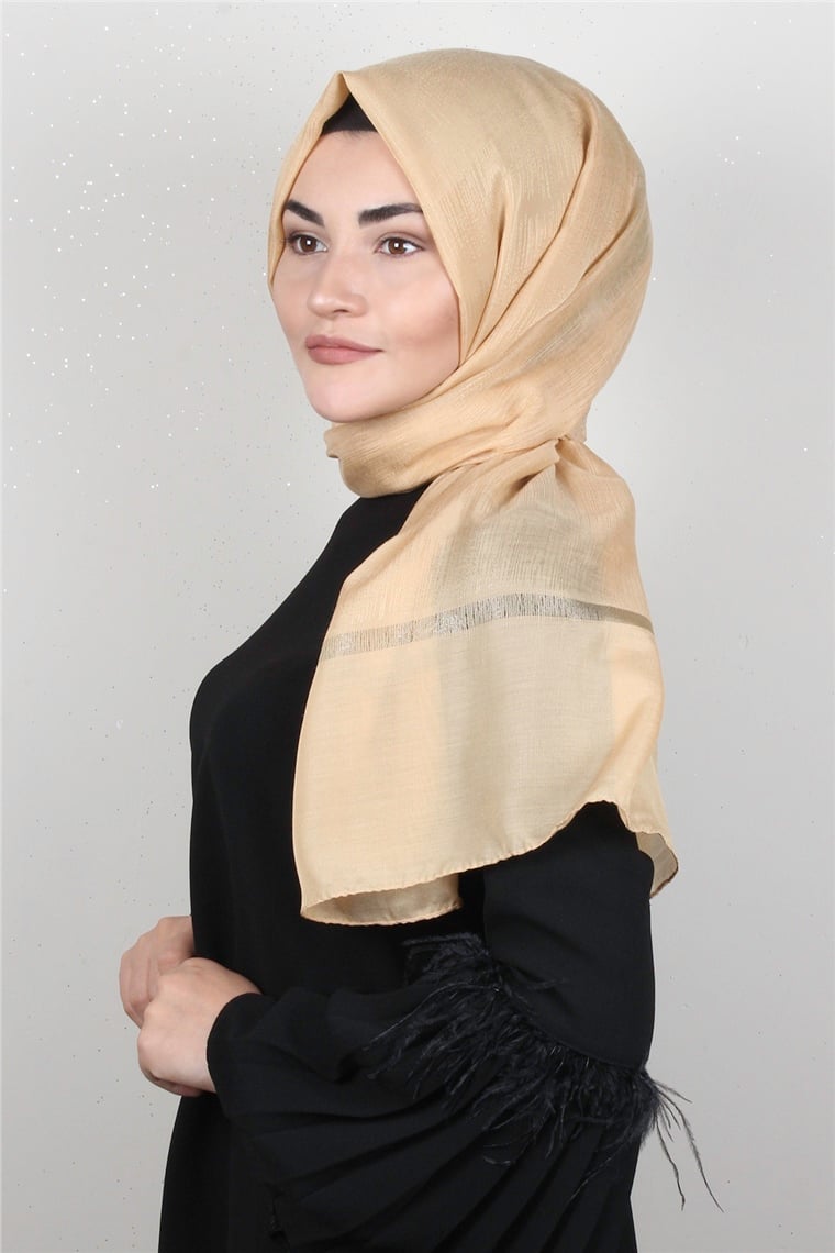 Açelya Şal 1372-19 Gold