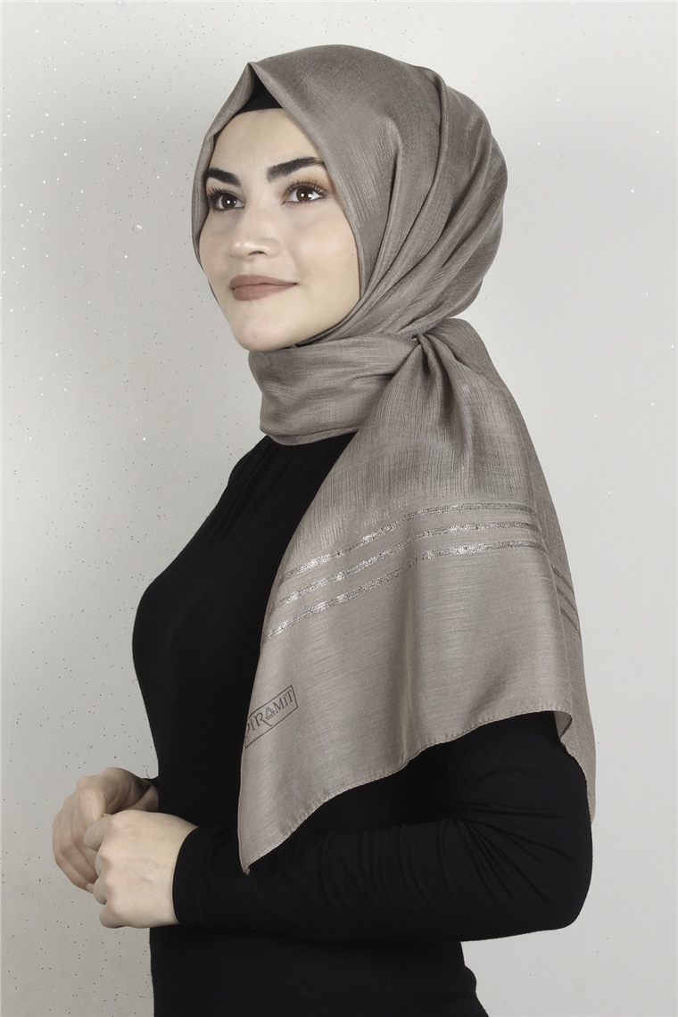 Açelya Şal 1372-25 Vizon