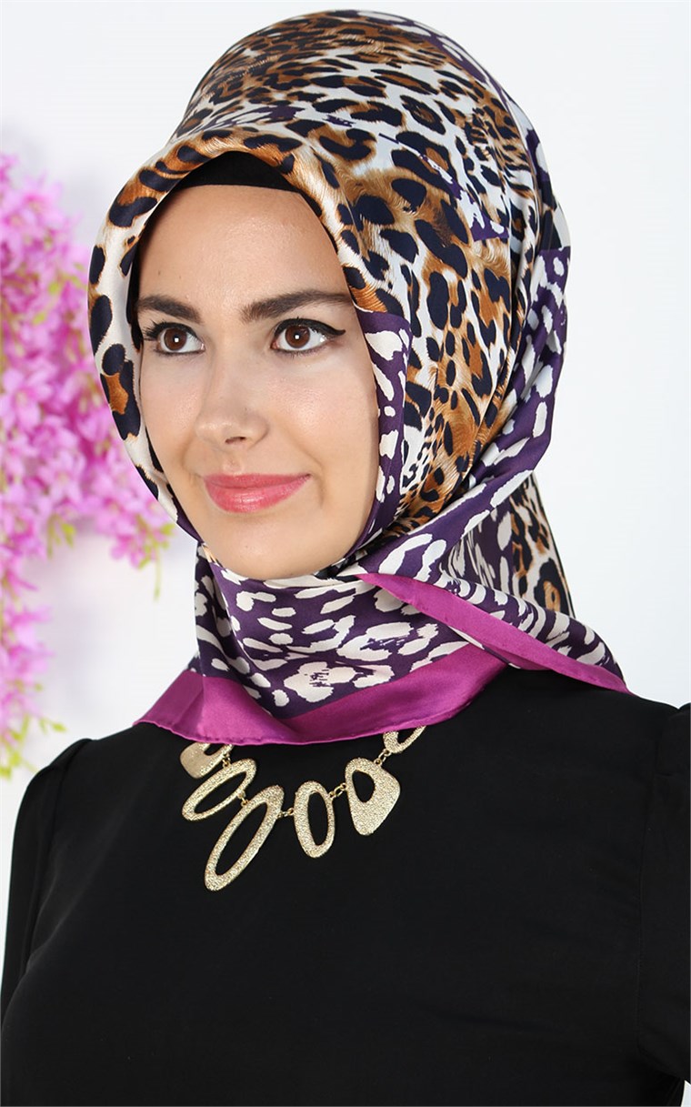 3859-18 ARMİNE İPEK FUŞYA MOR