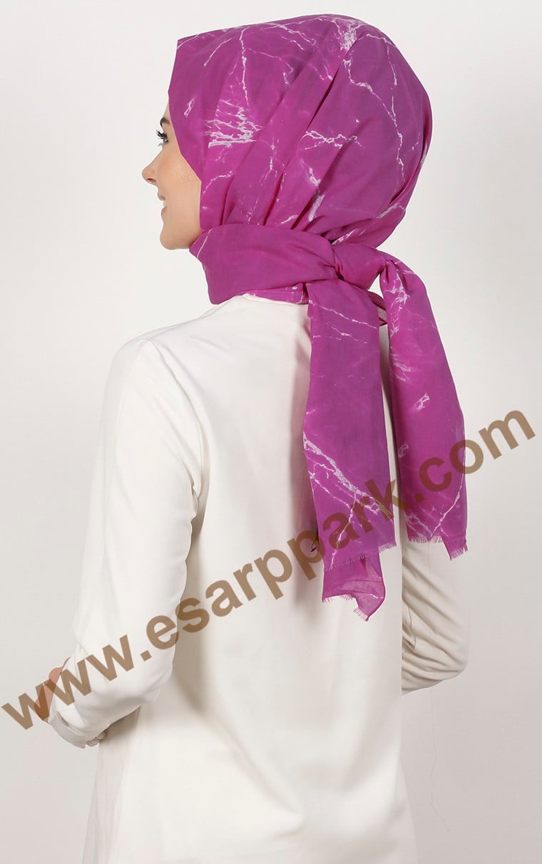 Akel Mermer Desen Şal 5000-16