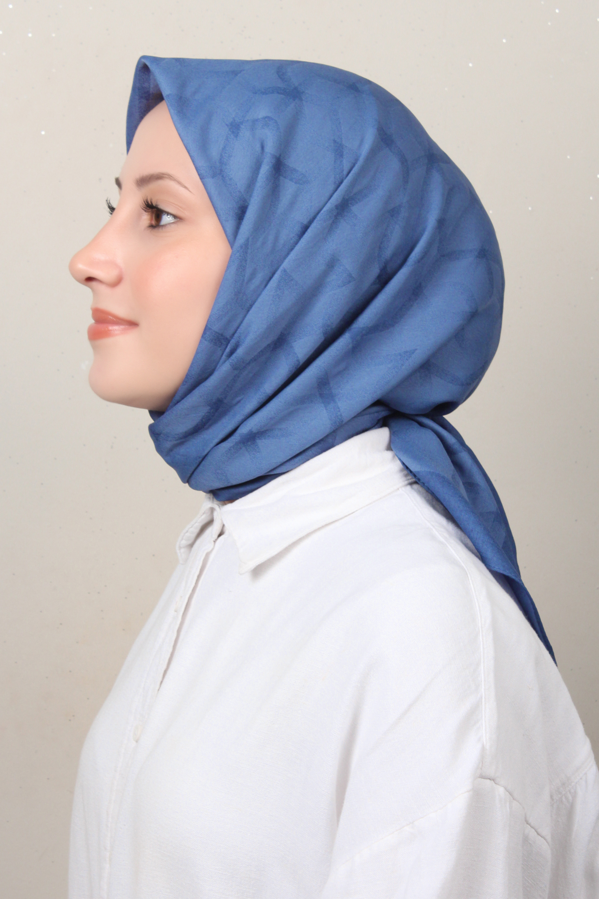 Aker Karma Eşarp 1040600-22 İndigo
