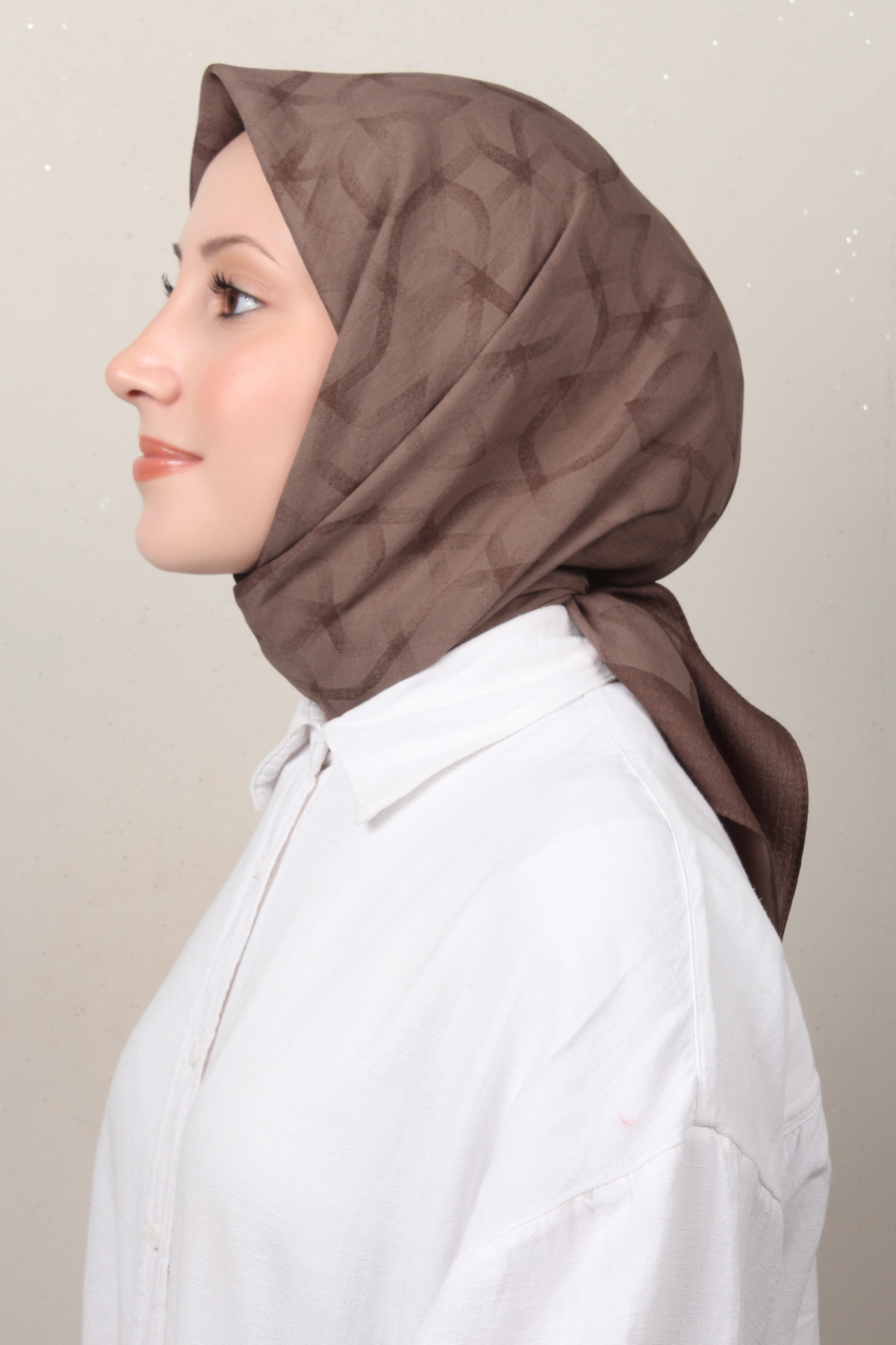Aker Karma Eşarp 1040600-31 Kahve 