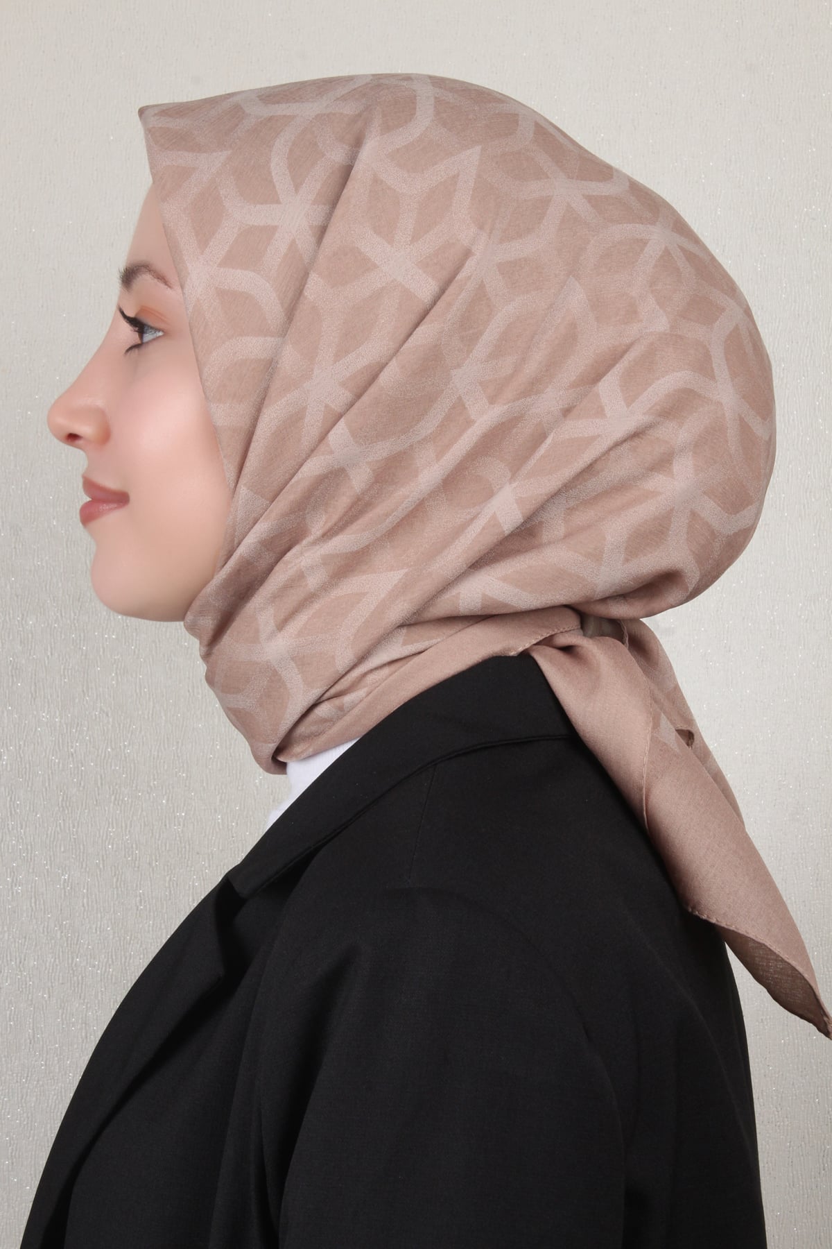 Aker Karma Eşarp 1040600-981 Koyu Bej