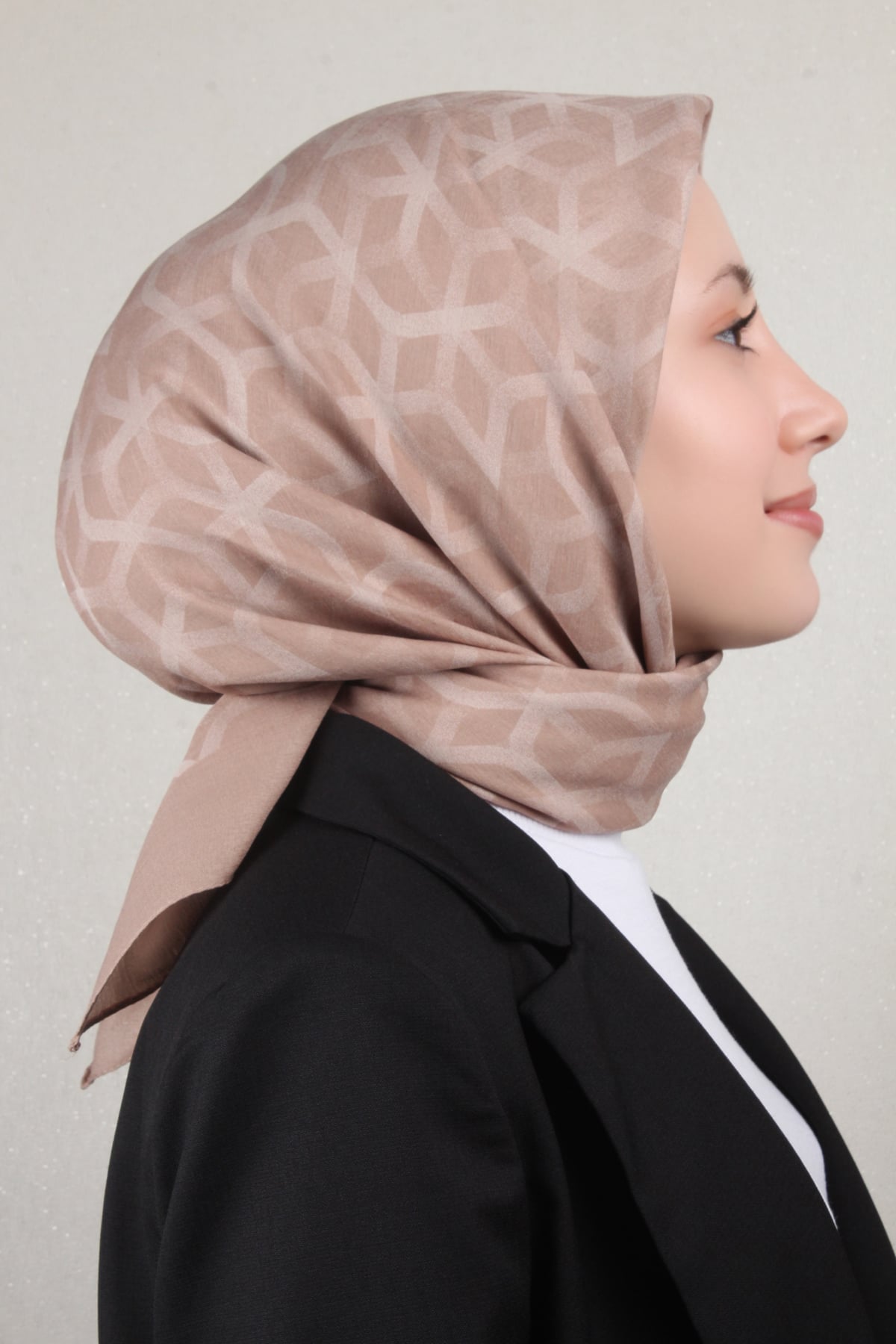 Aker Karma Eşarp 1040600-981 Koyu Bej