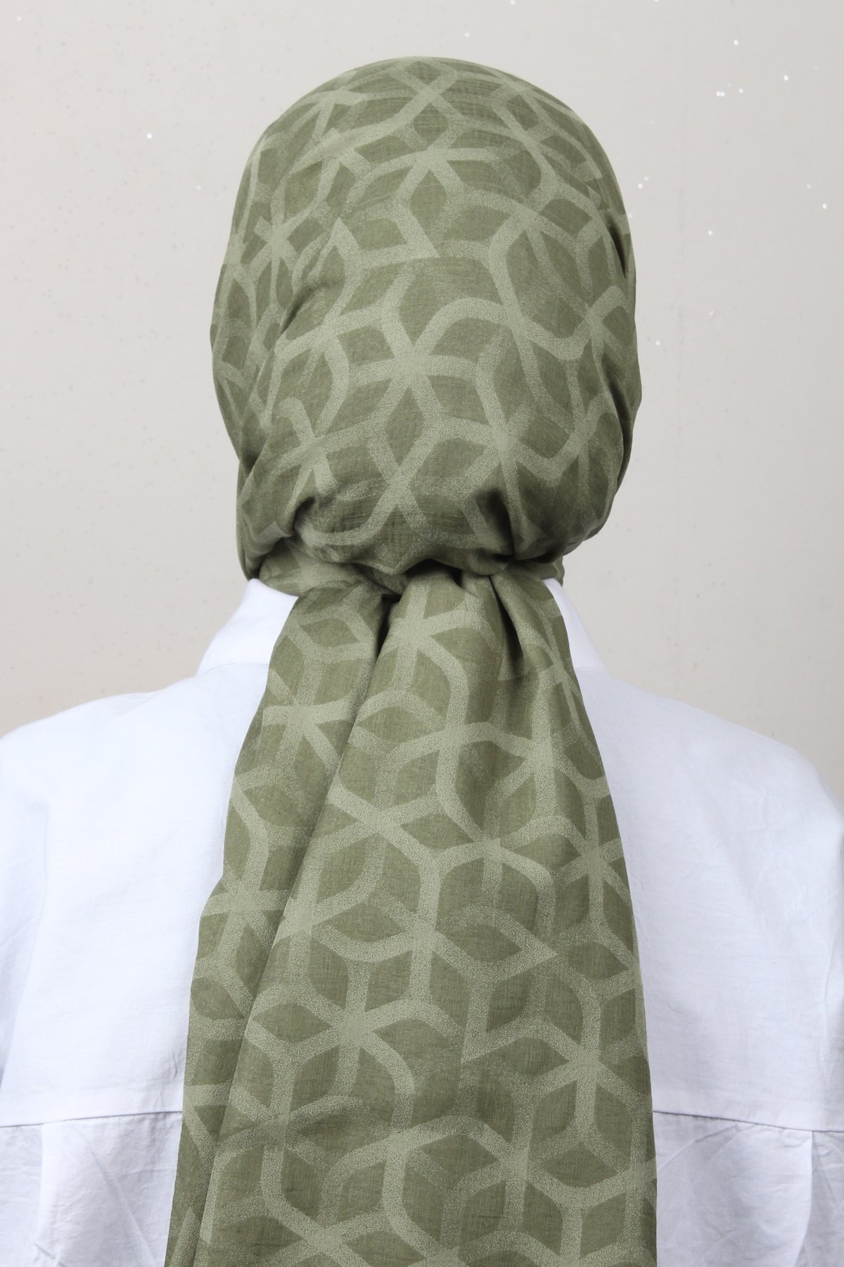 Aker Karma Şal 1040500-52 Yeşil 