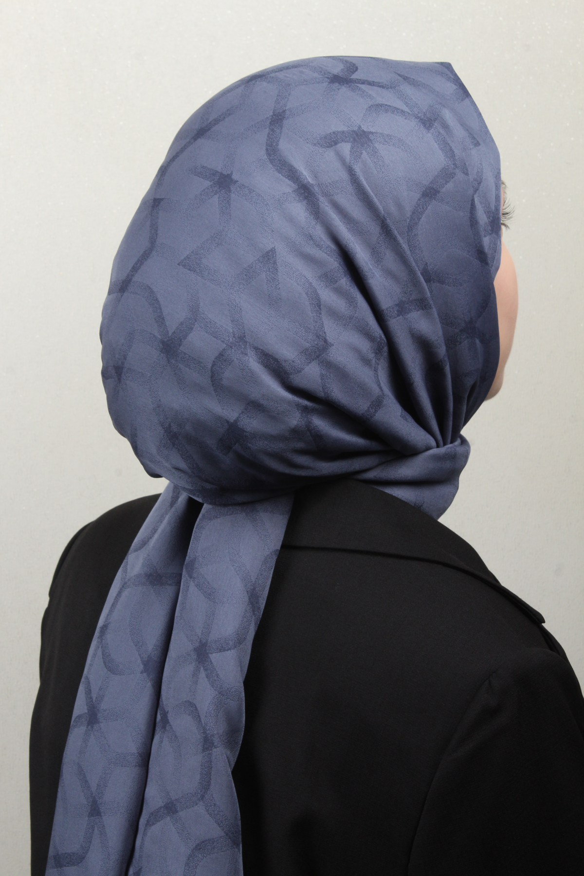 Aker Karma Şal 1040500-922 Koyu Buz Mavisi