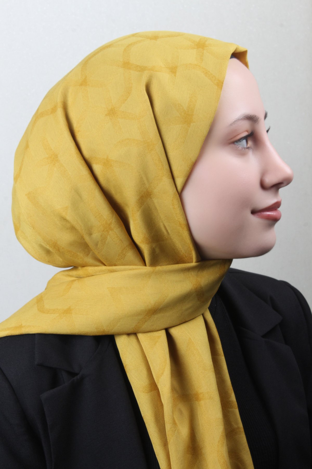 Aker Karma Şal 1040500-962 Hardal