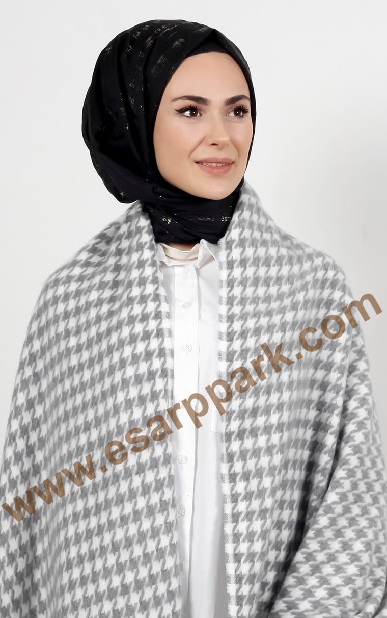 Aker Kışlık Omuz Şalı 9000-9