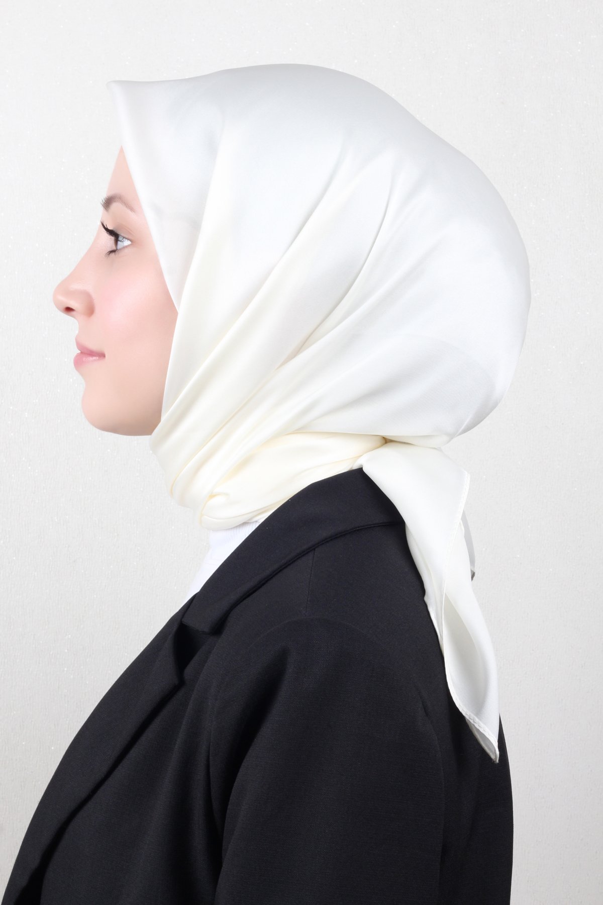 Aker Kristal Eşarp 1070900-912 Ekru