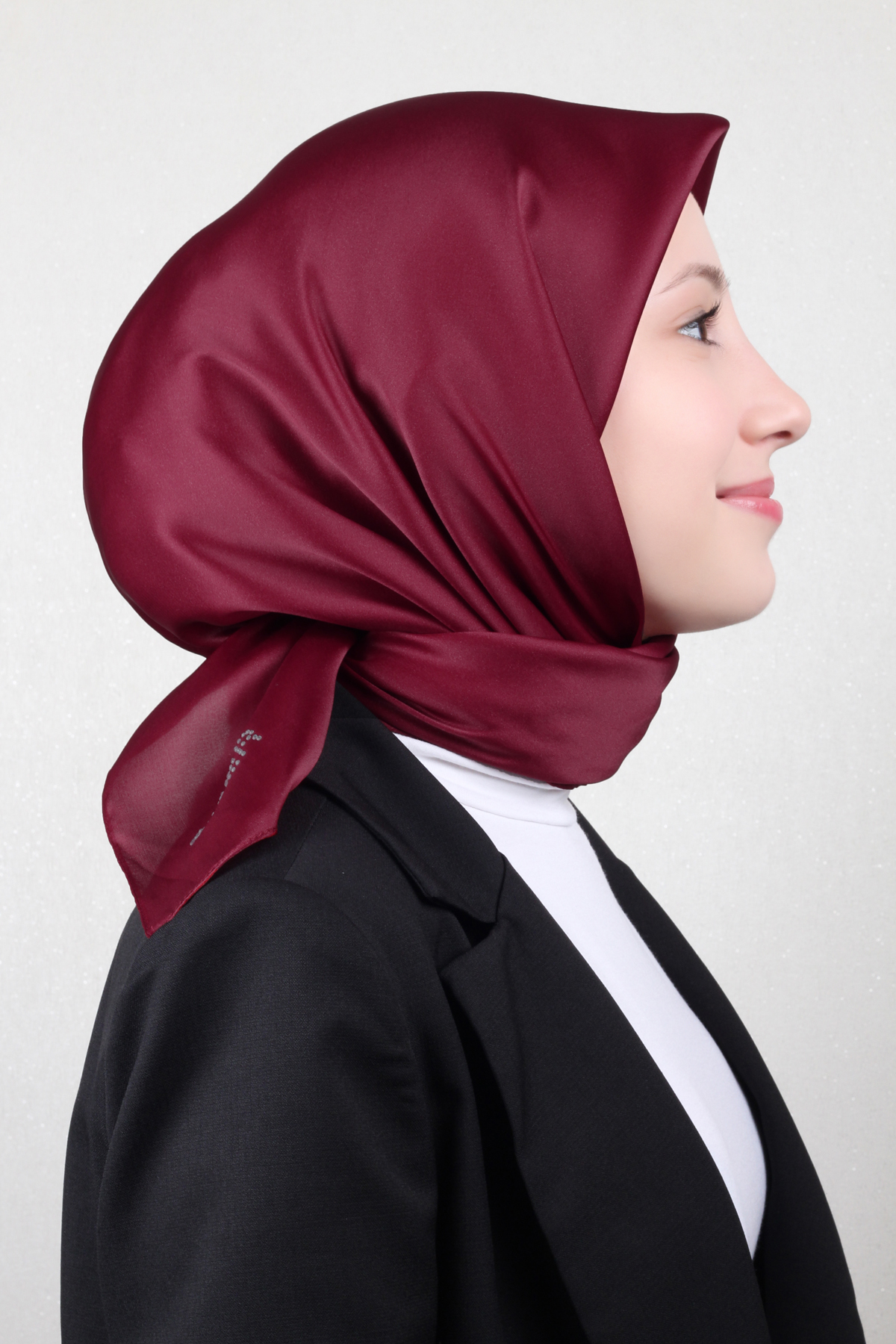 Aker Kristal Eşarp 1070900-943 Bordo