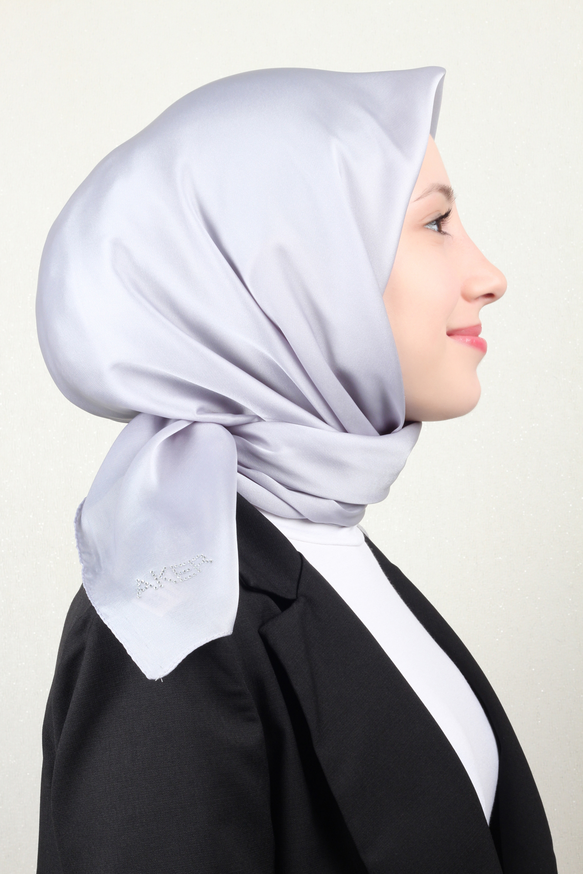 Aker Kristal Eşarp 1070900-971 Gümüş