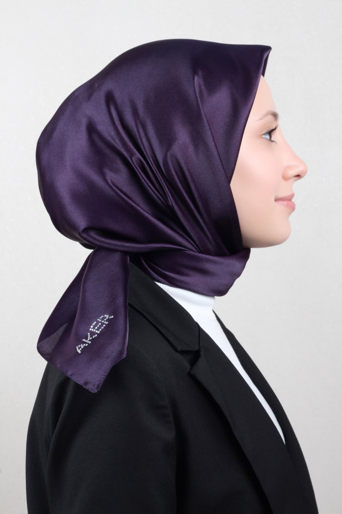 Aker Kristal Eşarp 1070900-996 Mor
