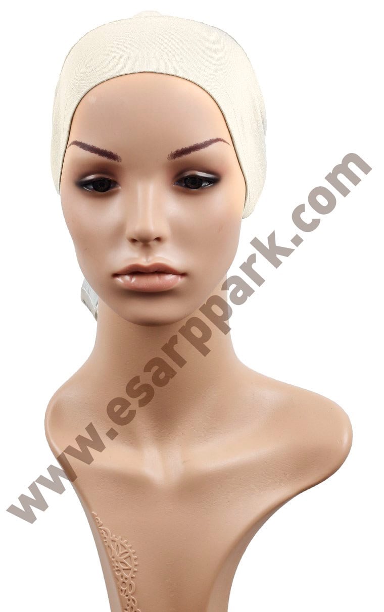 Aker Likralı Penye Bone 2503-5 Beyaz