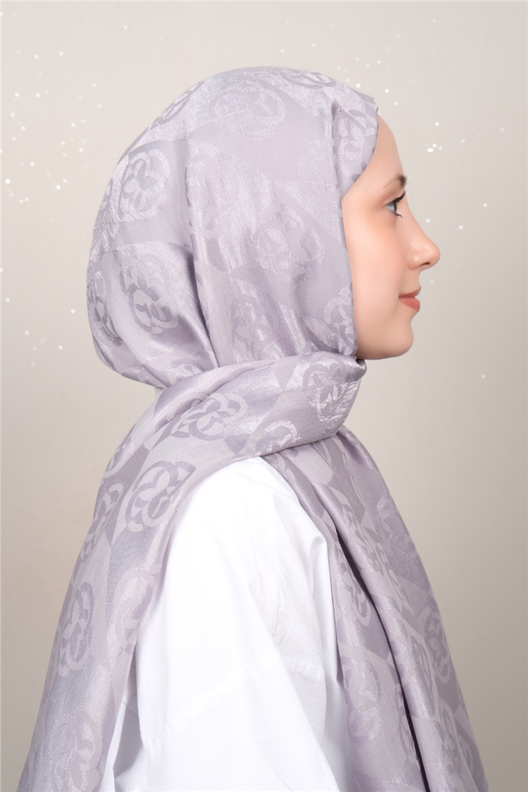 Aker Lyc & Coton Şal 6070500-971 Gümüş 