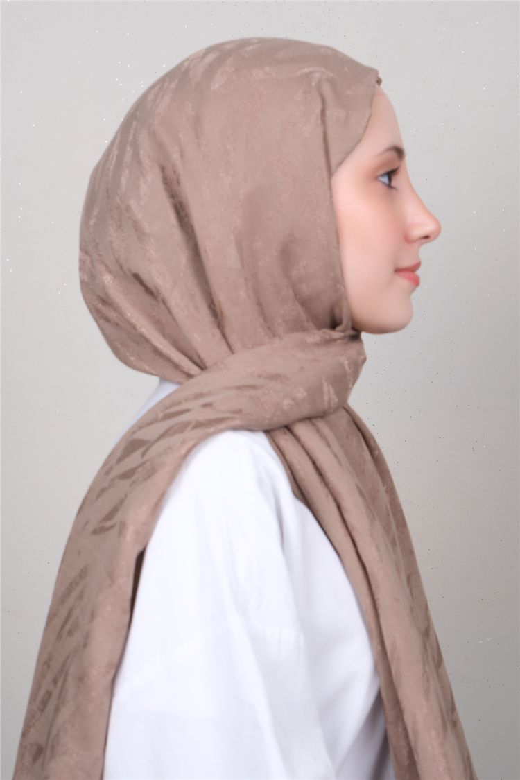 Aker Lyc & Coton Şal 6070700-981 Sütlü Kahve 