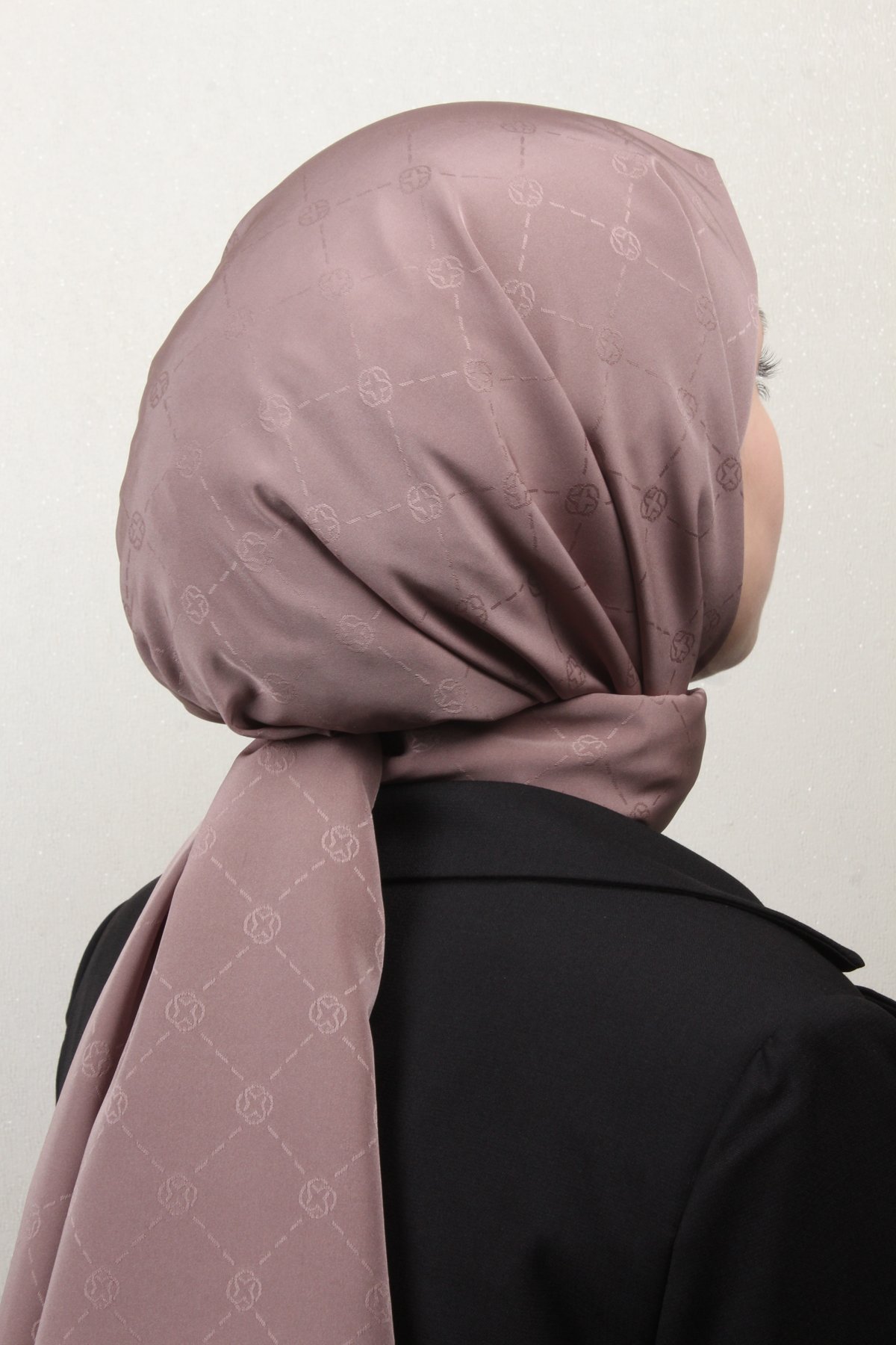 Aker Monogram İcon Şal 4112-22 Mocha