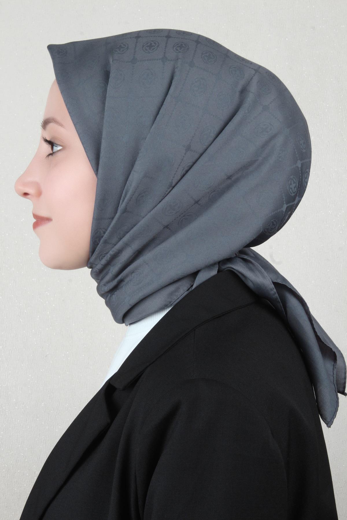 Aker Pamuklu Eşarp 1030700-974 Füme