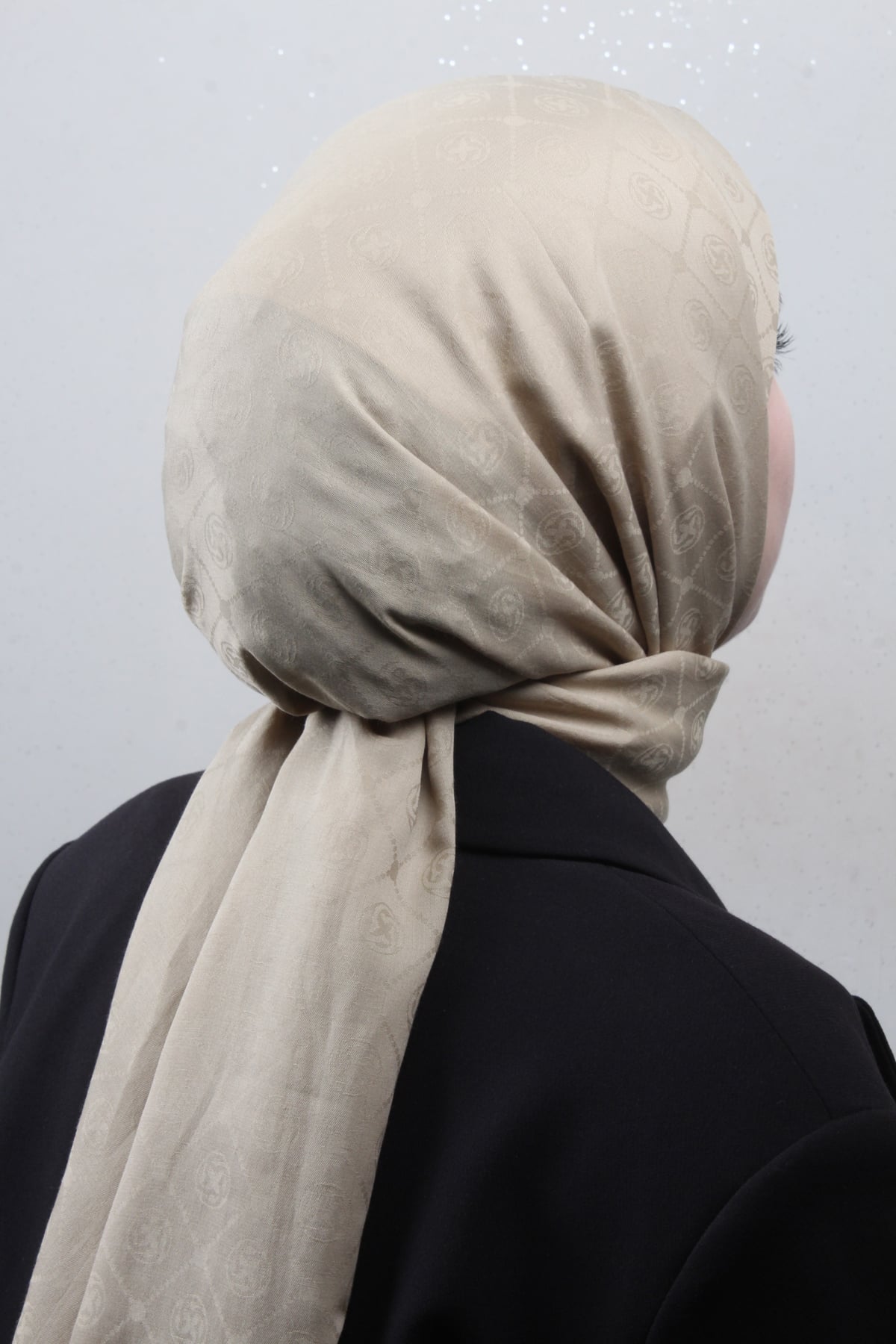 Aker Pamuklu Şal 1030800-934 Çöl Beji