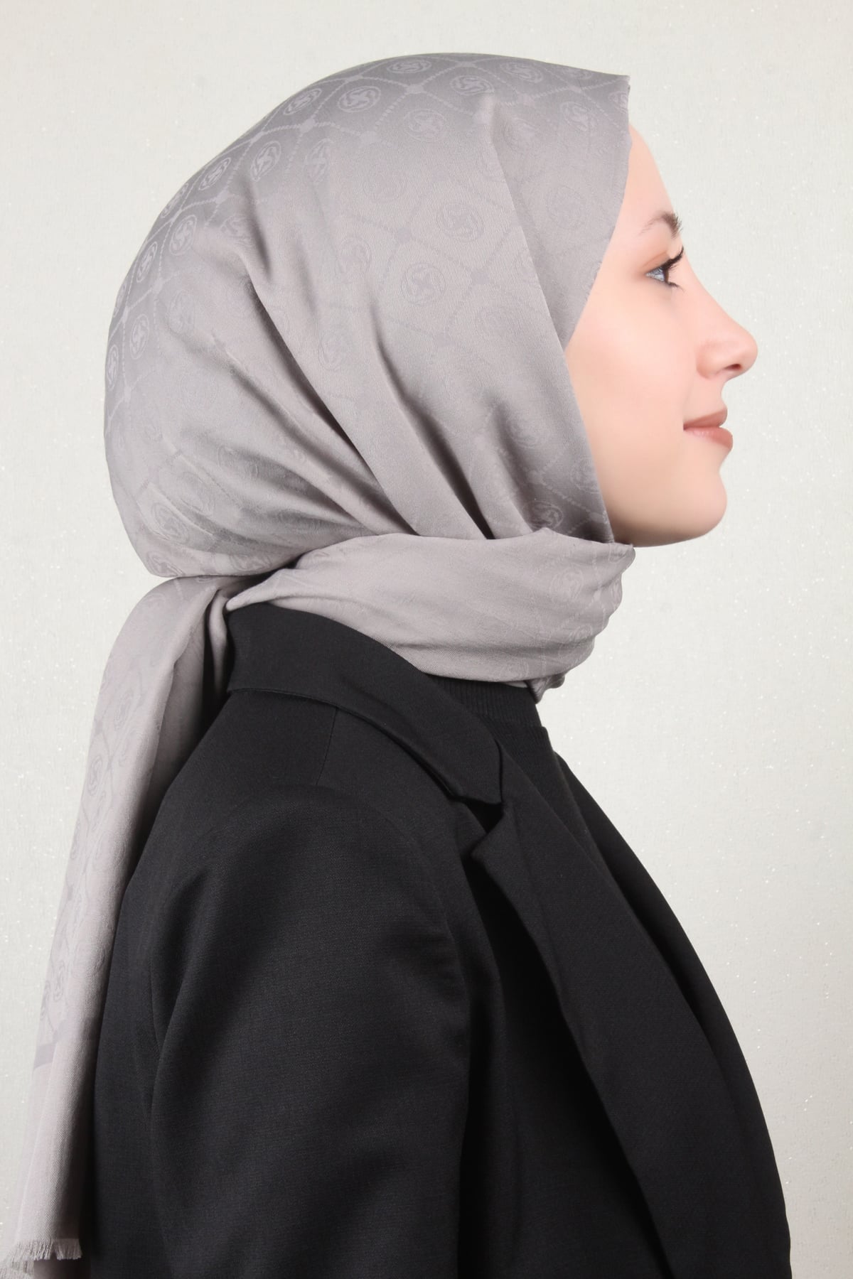Aker Pamuklu Şal 4109-7 Taş