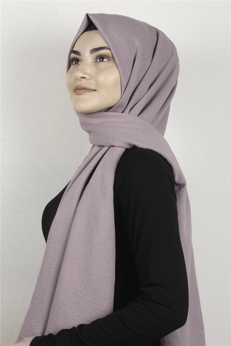 Alessa Pamuk Caz Şal 2740-29 Gül Kurusu