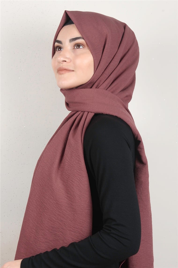 Alessa Pamuk Caz Şal 2740-32 Kızıl Toprak