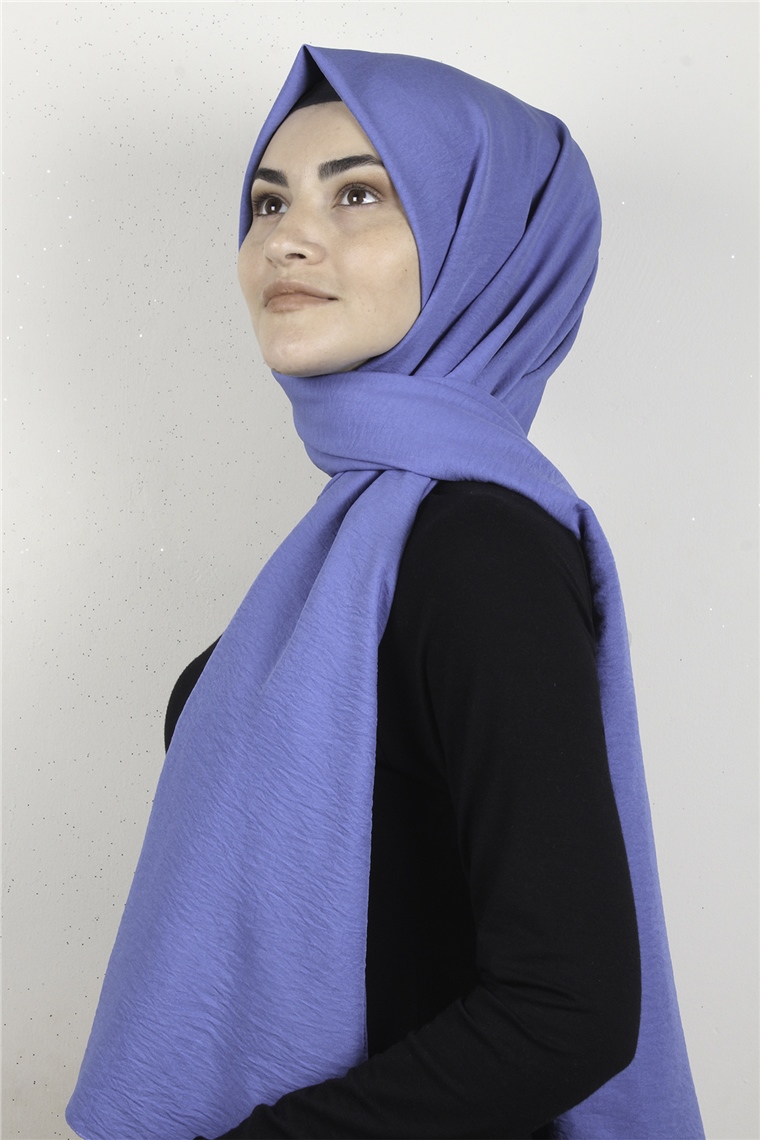 Alessa Pamuk Caz Şal 2740-42 İndigo
