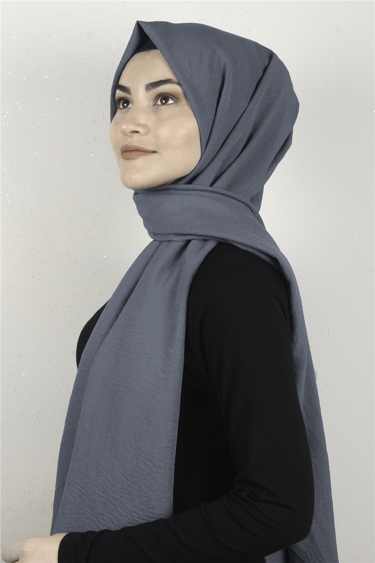 Alessa Pamuk Caz Şal 2740-6 Füme