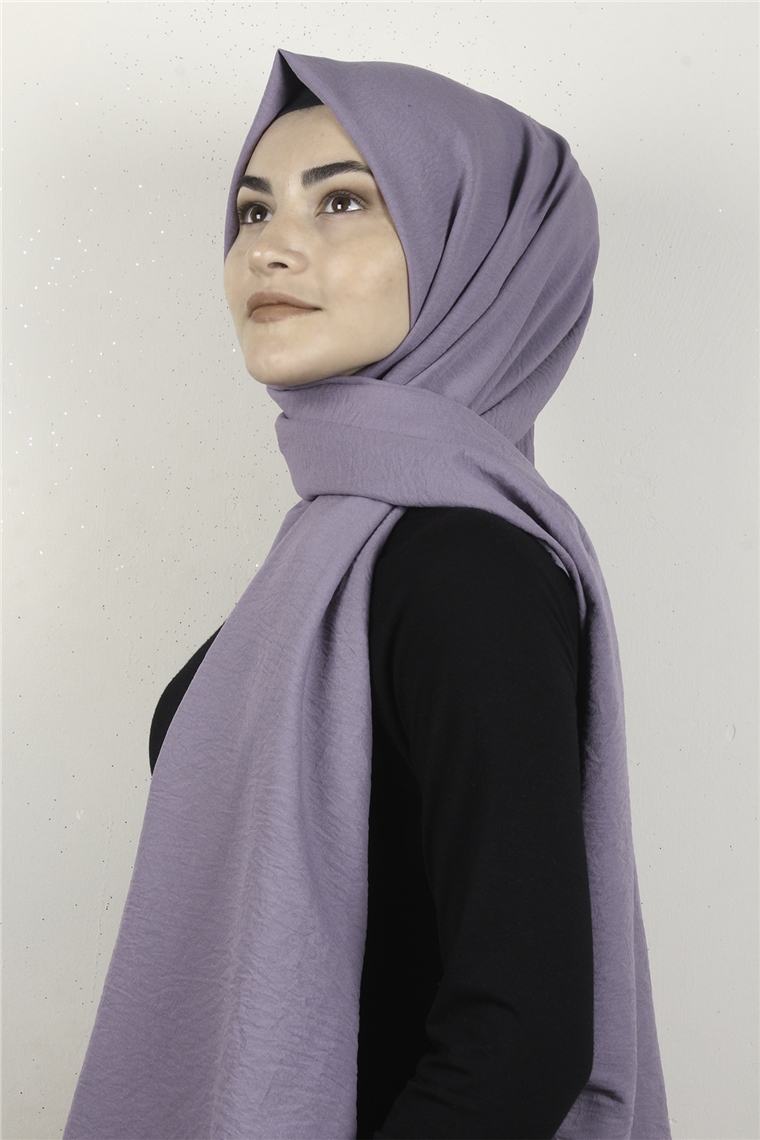 Alessa Pamuk Caz Şal 2740-7 Leylak