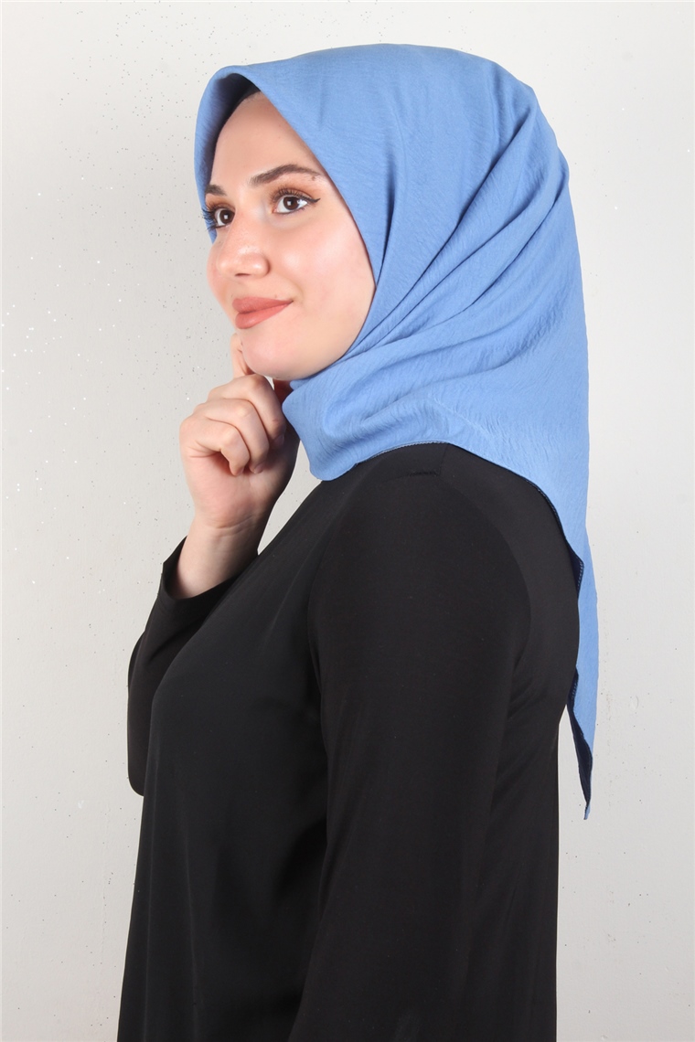 Alessa Pamuk Eşarp 2743-14 İndigo