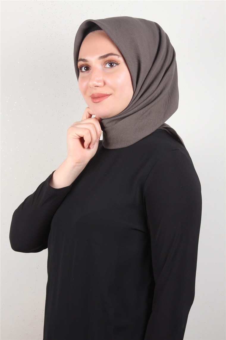 Alessa Pamuk Eşarp 2743-16 Kahverengi
