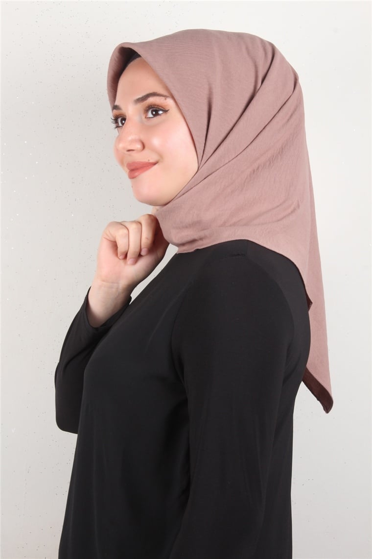 Alessa Pamuk Eşarp 2743-21 Koyu Pudra